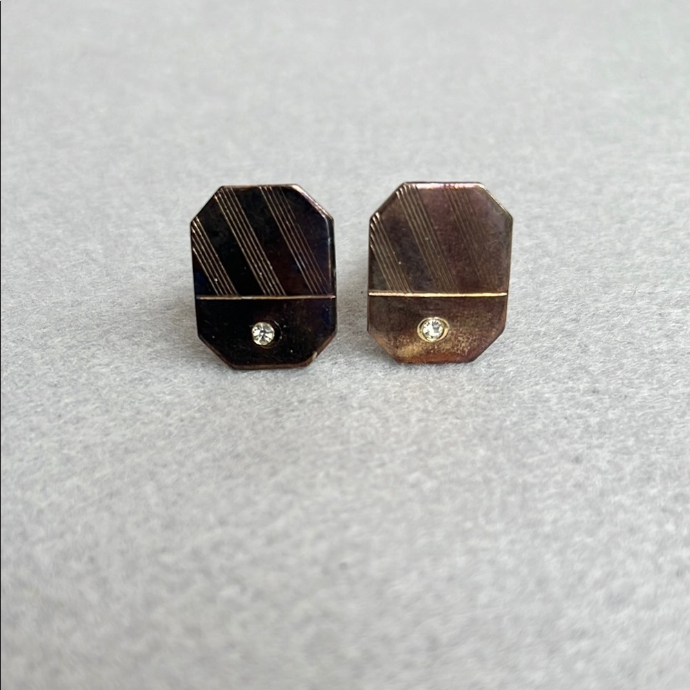 Vintage Gold-Tone Cufflinks